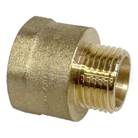 ADAPTOR REDUCING 20mm FI x 15mm MI BRASS
