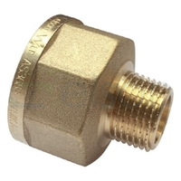 ADAPTOR REDUCING 25mm FI x 15mm MI BRASS