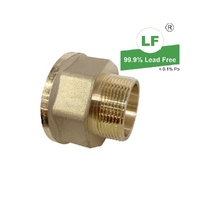 Adaptor Screwed Brass Reducing, 50mm FI x 40mm MI