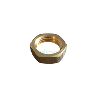Back Nut Screwed Brass, 10mm (3/8")