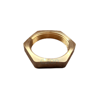 Back Nut Screwed Brass, 40mm (1 1/2")