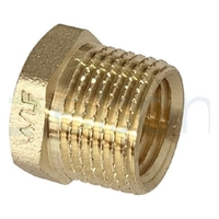 BUSH 10mm MI x 6mm FI(3/8" x 1/4") BRASS