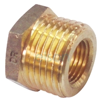 BUSH 20mm MI x 6mm FI(3/4" x 1/4") BRASS