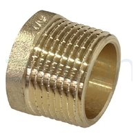 Bush Screwed Brass, 20mm MI x 10mm FI