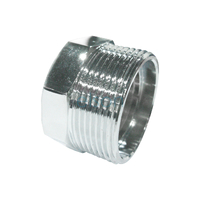 Bush Screwed Brass Chrome Plated for Basin Waste, 40mm MI x 32mm FI