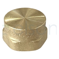CAP 15mm BRASS