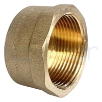 Cap Screwed Brass, 32mm (1 1/4")