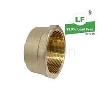 Cap Screwed Brass, 50mm (2")