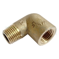 ELBOW M/F 6mm(1/4") BRASS