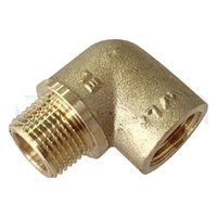 ELBOW M/F 10mm(3/8") BRASS