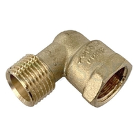 ELBOW M/F 15mm BRASS