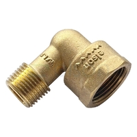 Elbow Screwed Brass Male/Female, 20mm FI x 15mm MI