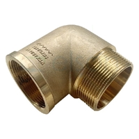 Elbow Screwed Brass Male/Female, 50mm (2")