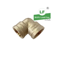 Elbow Screwed Brass Female/Female, 20mm (3/4")