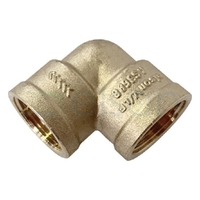 ELBOW F/F 20mm BRASS