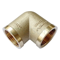ELBOW F/F 25mm BRASS
