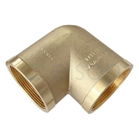 Elbow Screwed Brass Female/Female, 50mm (2")