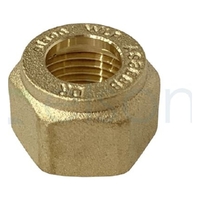 KINCO NUT 15mm BRASS