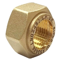 KINCO NUT 20mm BRASS