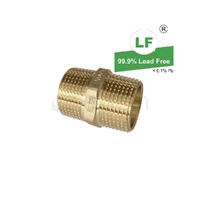 Hexagon Nipple Screwed Brass, R Thread Seal, R3/4(20mm MI)