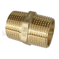 NIPPLE HEXAGON R3/4 (20mm MI) BRASS THREAD SEAL