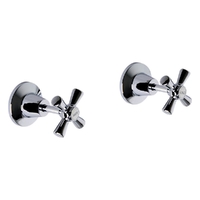 Old Kent Wall Top Assemblies Chrome Plated