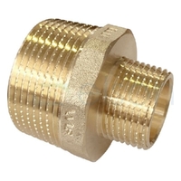NIPPLE RED. HEXAGON 32mm x 20mm BRASS