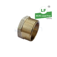 Plug Screwed Brass, 40mm (1 1/2")