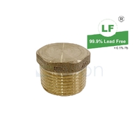 Plug Screwed Brass, 20mm (3/4")