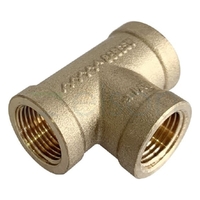 TEE 10mm(3/8") BRASS