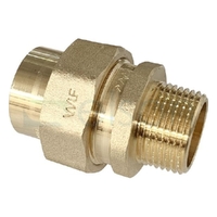 UNION M/F 20mm BRASS