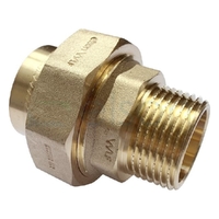 UNION M/F 25mm BRASS