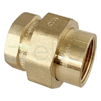 UNION F/F 15mm BRASS