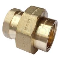 Union Screwed Brass Female/Female, 25mm (1")