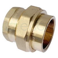 Union Screwed Brass Female/Female, 40mm (1 1/2")