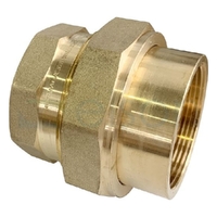 Union Screwed Brass Female/Female, 50mm (2")
