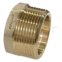 Bush Tube Brass Capillary Male No. 4, 40mm OD x 40mm MI