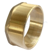 Bush Tube Brass Capillary Male No. 4, 100mm OD x 100mm MI