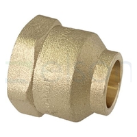 Bush Tube Brass Capillary Female No. 4F, 15mm OD x 15mm FI