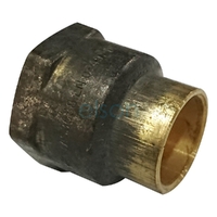 CONNECTOR STRAIGHT NO.2 FEMALE 15mm OD x 15mm FI LONG ENGAGEMENT