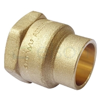 CONNECTOR STRAIGHT NO.2 FEMALE 20mm OD x 20mm FI LONG ENGAGEMENT