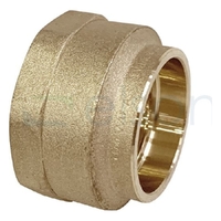 Connector Brass Capillary Straight Female No. 2, 40mm OD x 40mm FI