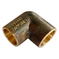 Elbow Brass Capillary C x C No. 12, 20mm OD x 20mm OD