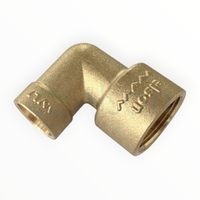 Elbow Brass Capillary C x F No. 14, 25mm OD x 20mm FI