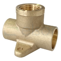 Tee Brass Capillary No. 30BP, 20mm OD x 20mm OD x 15mm FI