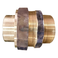 Union Brass Capillary Connector Straight Male No. 69, 15mm OD x 15mm MI