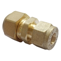 UNION CxC 15mm C x 10mm C(1/2" x 3/8") BRASS N/O