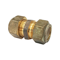 Union Nylon Olive Compression C x C, Brass, 20mm C x 20mm C (3/4" x 3/4")