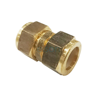 Union Nylon Olive Compression C x C, Brass, 25mm C x 25mm C (1" x 1")
