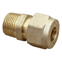 UNION CxM 10mm C x 10mm MI (3/8" x 3/8") BRASS N/O